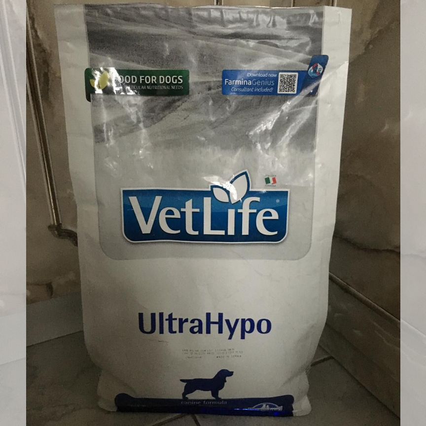 Корм для собак Farmina Ultra Hypo vet life