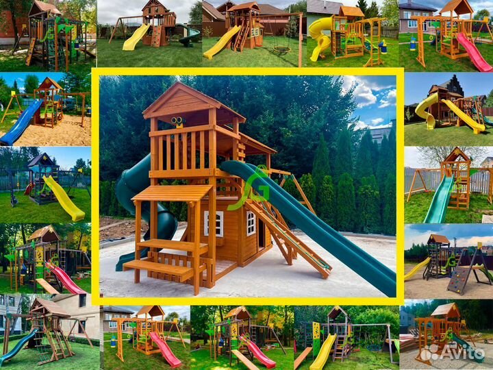 Детская площадка уличная для дачи