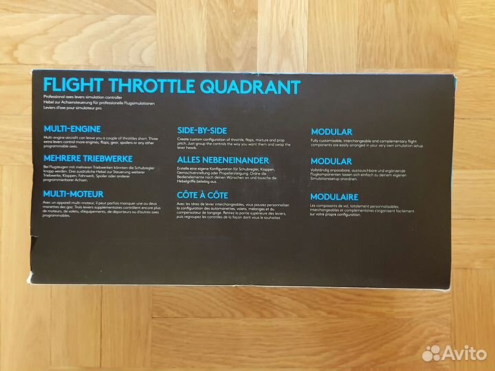 Джойстик Logitech Flight Throttle Quadrant