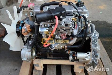 Двигатель Nissan K25 long block