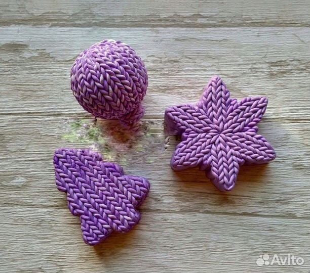 Силиконовая форма для мыла новая