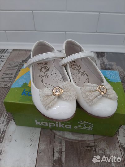Туфли для девочки 27 размер kapika