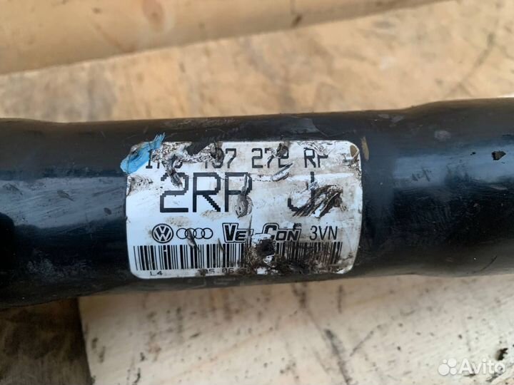 Привод в сборе передний правый golf 6 Jetta Touran