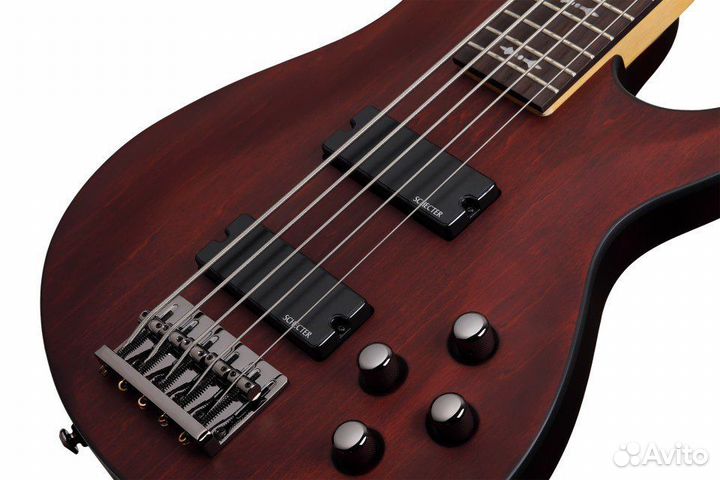 Бас-гитара Schecter omen-5 WSN Бас-гитара пятистру