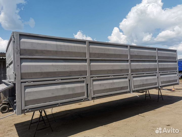 Покраска зерновозов, самосвальных кузовов