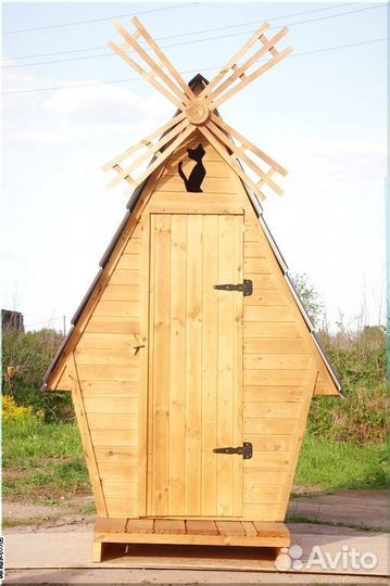 Уличный туалет с установкой TOP225