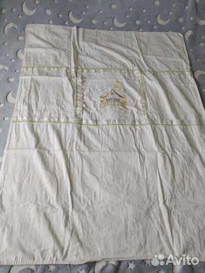 Бортики в кроватку + постельное