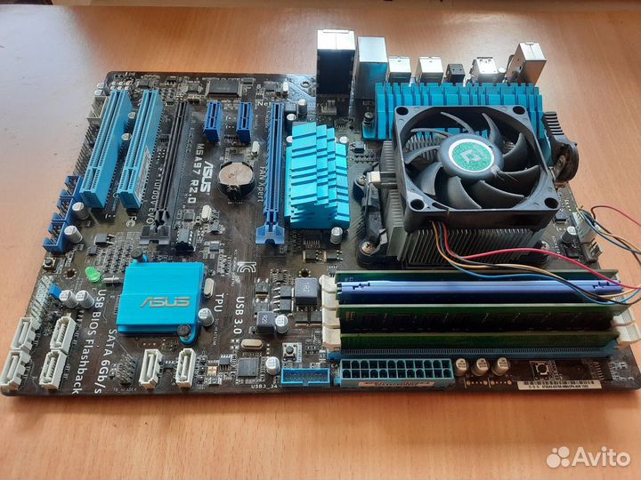Платформа AMD FX 6300 + asus M5A97 R2.0 + 16GB DDR