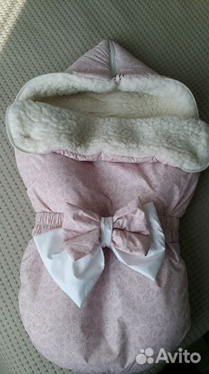 Мешок меховой для девочки