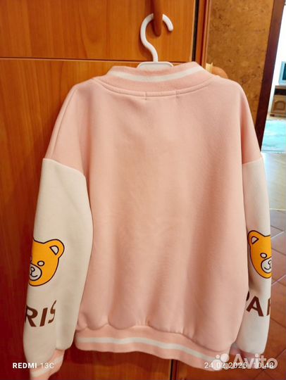 Бомбер для девочки