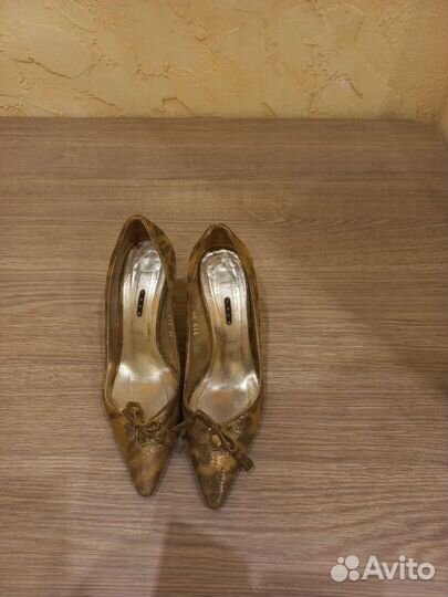 Туфли кожаные