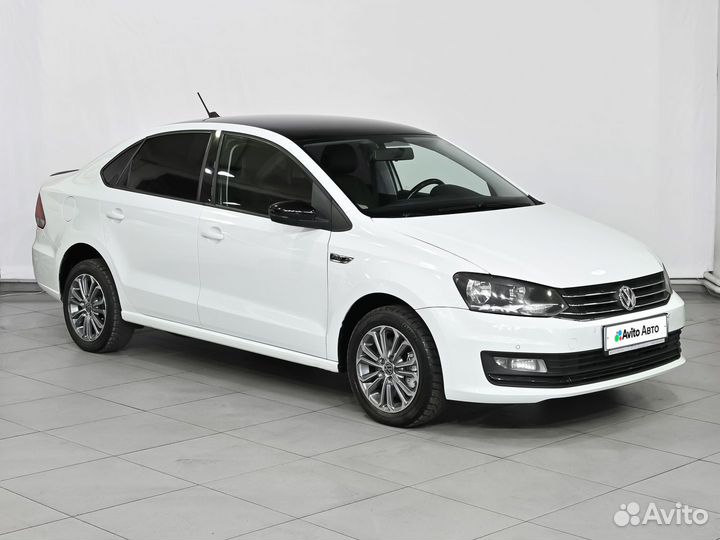 Volkswagen Polo 1.6 AT, 2018, 82 000 км