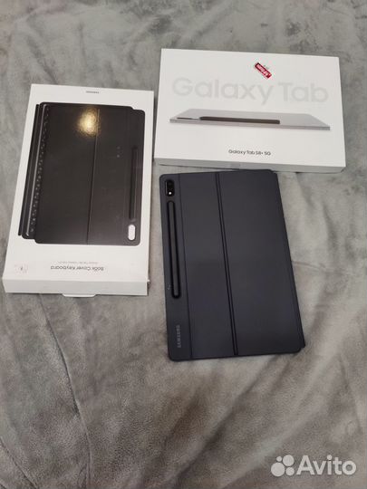 Smasung tab s8 plus 128gb+512gb и чехол клавиатура