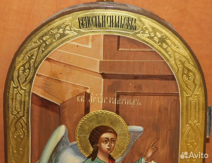Икона Архангел Гавриил с Благой Вестью