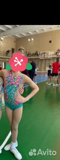 Купальник для спортивной аэробике 128-134