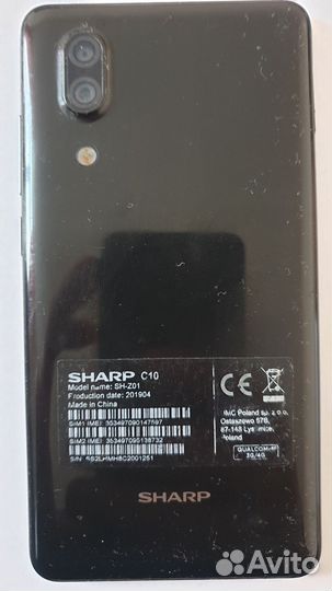Sharp Aquos C10, 4/64 ГБ