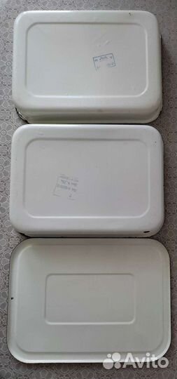 Эмалированные лотки