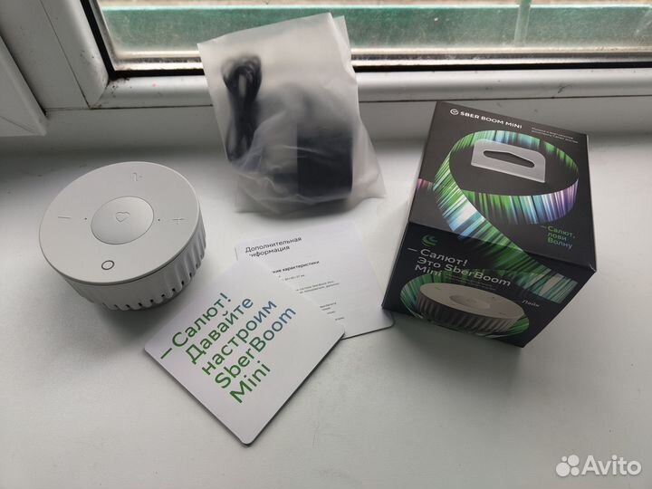 Умная колонка sberboom mini