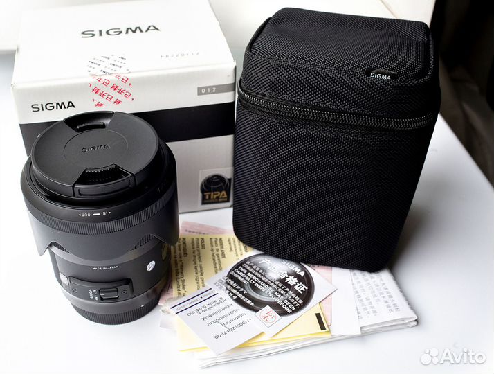 Sigma AF 35mm f/1.4 DG HSM Art Canon EF сост.новог