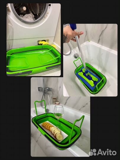 Набор для влажной уборки. Швабра и ведро