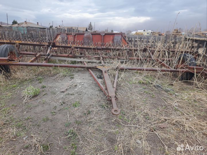 Грабли рядные