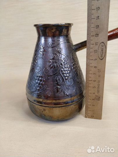 Турка медная для кофе