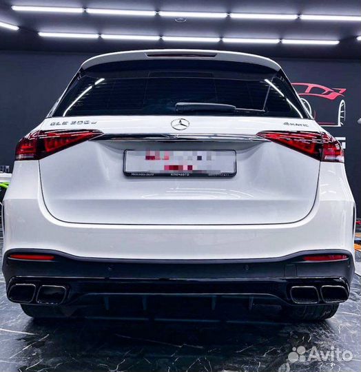 Обвес в стиле GLE 63 S AMG с силовыми порогами