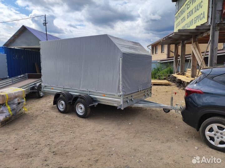 Прицеп двухосный 3,45х1,95м,катег.В, мзса 817736