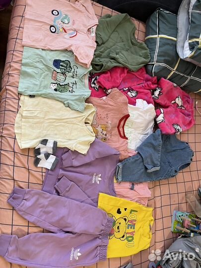 Пакет детских вещей 86-98