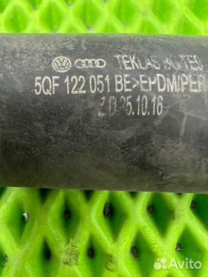 Патрубок радиатора Volkswagen Tiguan 2 2018