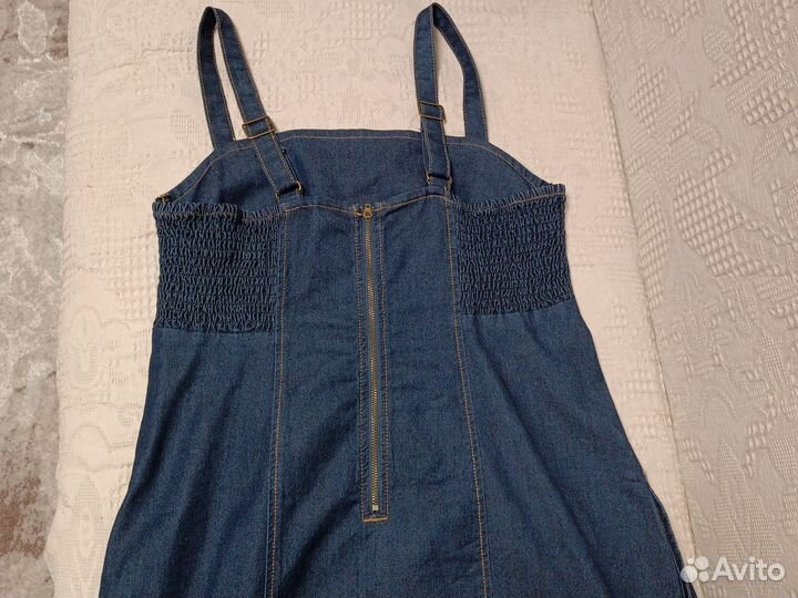 Сарафан джинсовый новый для беременных 48 р