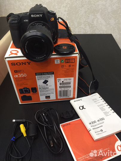 Фотоаппарат зеркальный Sony a350 kit dt 18-70mm
