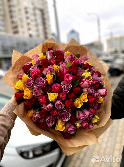 Букет роз 21 роза с доставкой