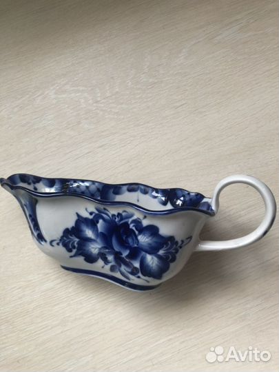 Соусник Гжель авторская работа