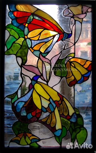 Витражи. Изготовление витражей и светильников