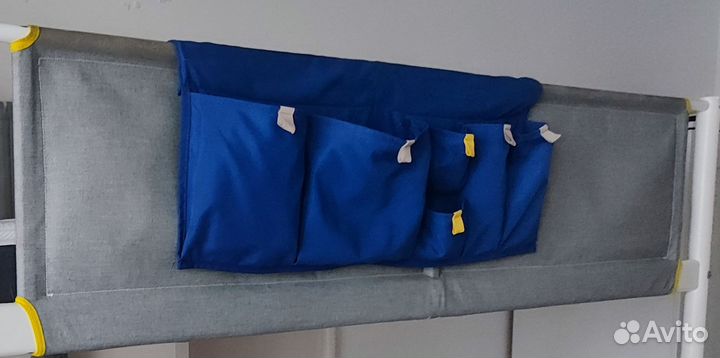 Кровать чердак IKEA + матрас + органайзер