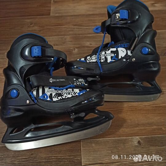 Коньки раздвижные 34-37
