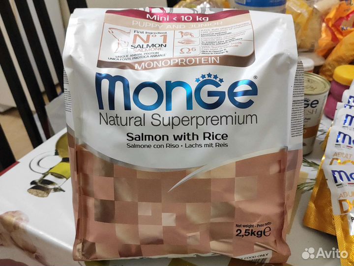 Сухой корм для щенков Monge