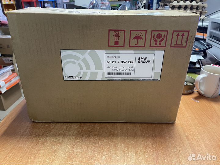 Аккумулятор BMW Li-on 70ah оригинал