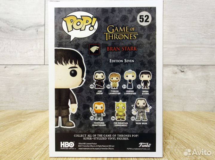 Funko Pop Брандон Старк Bran Stark №52 Игра престо