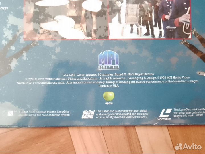 The Beatles Help - LaserDisc - LD