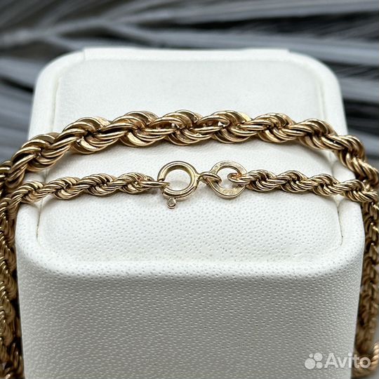 Золотая советская цепь Веревка 583 СССР