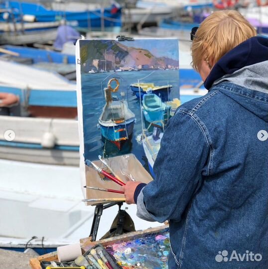 HD156 Алые паруса, кисти Анны Давыдченко