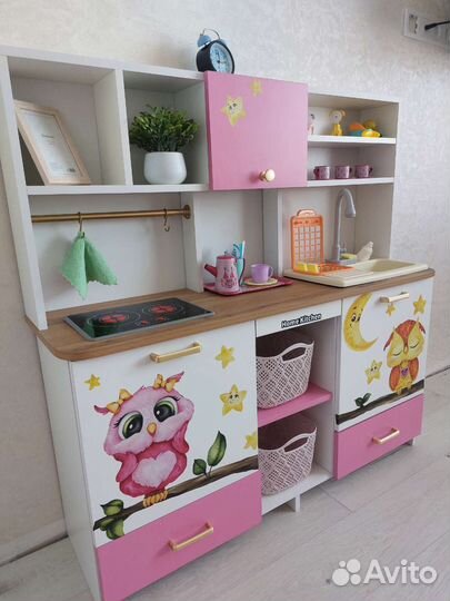 Детская деревянная кухня
