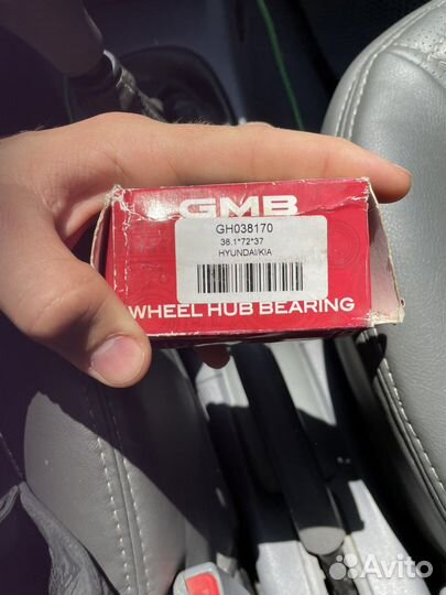 Ступичный подшипник на hyundai solaris