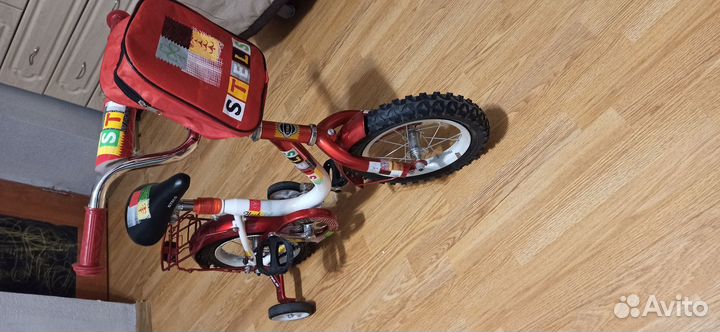 Велосипед детский 4 колесный