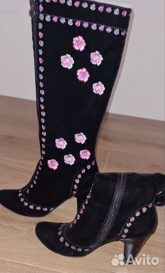 Сапоги демисезонные женские 39