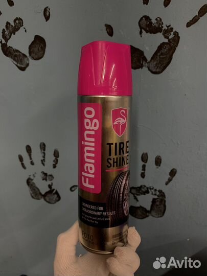 Чернение шин. flamingo - Premium