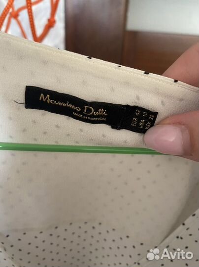 Massimo dutti блузка 42