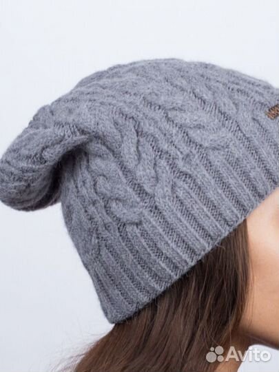 Шапка-бини зимняя женская